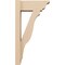 Ekena Millwork 6-in W x 14-in D x 26-in H Funston Trad Rough Cedar Woodgrain TimberThane Outlooker, Primed Tan OUTUR060X14X26FST04RCPR - alternate 5